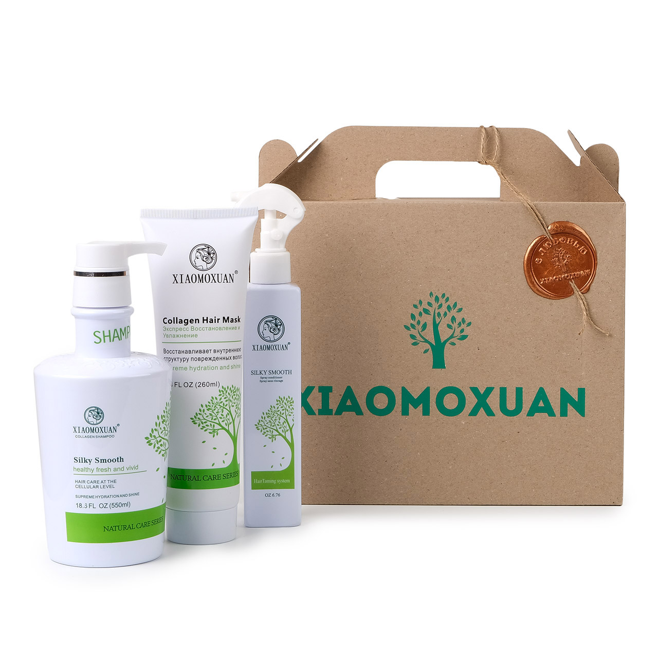 Подарунковий набір для пошкодженого волосся Xiaomoxuan №4