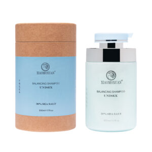 Балансуючий шампунь Xiaomoxuan Sea Balance із 30% морською сіллю (Sea Salt) — флакон 500 мл та еко-упаковка.