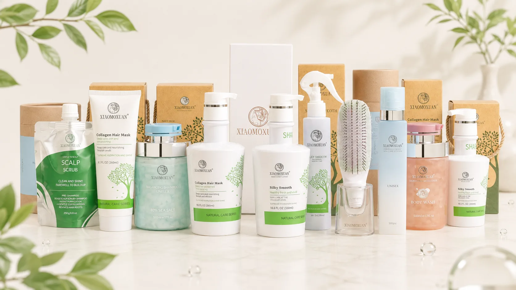 Косметика для волосся Xiaomoxuan - лінійки Collagen і Silky Smooth